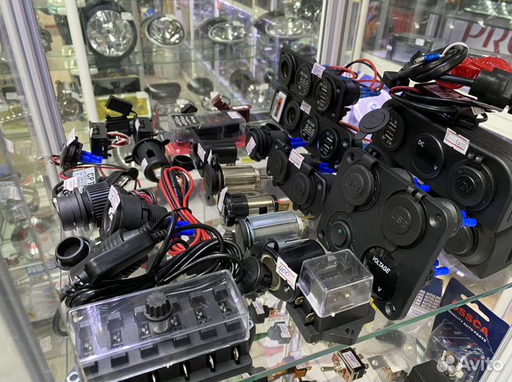 Дополнительные Гнезда прикуриватель