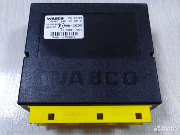 Электронный блок ecas ekac MAN 81.25811-7031