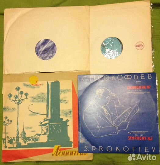 Прокофьев и Скрябин на старом виниле