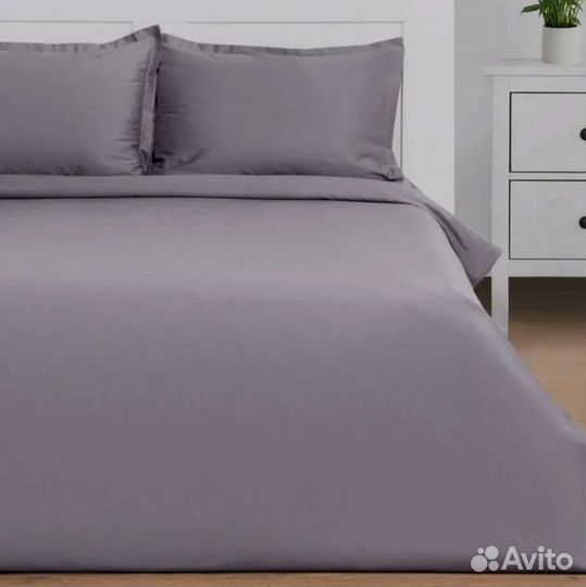 Белье постельное Евро мако-сатин