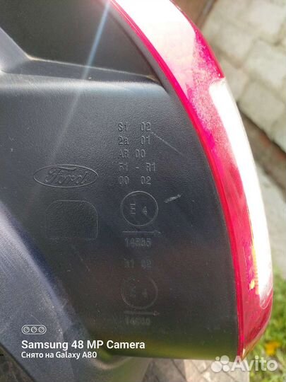 Фара правая задняя ford focus 3