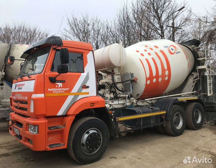 Водитель на автобетоносмеситель