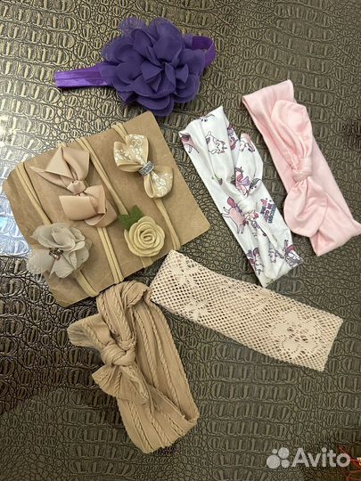 Повязки на голову для малышки