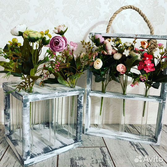 Деревянные рамки и Ящики