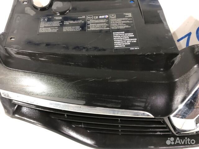 Решетка радиатора renault sandero 2 1.2 мт хетчбек