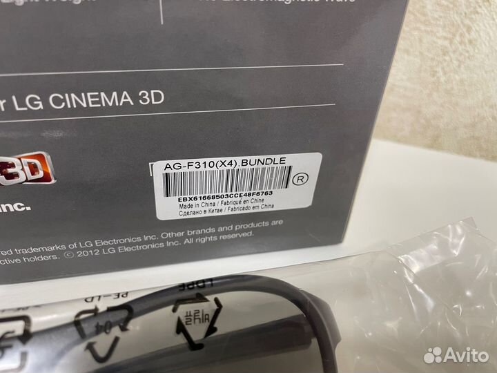 3D очки LG