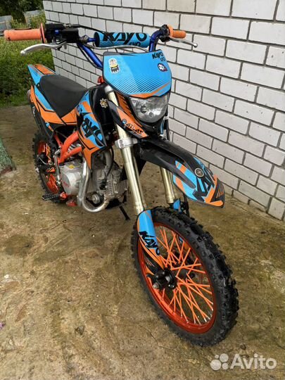 Питбайк kayo evolution 125 em