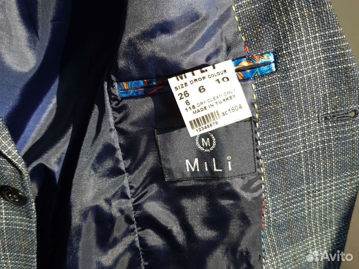 Пиджак и жилет для мальчика mili 116