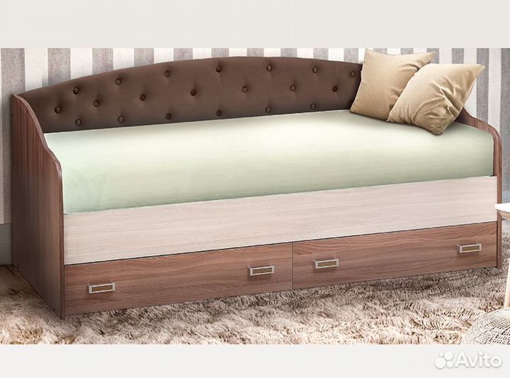 Кровать софа с ящиками. Цвет на выбор