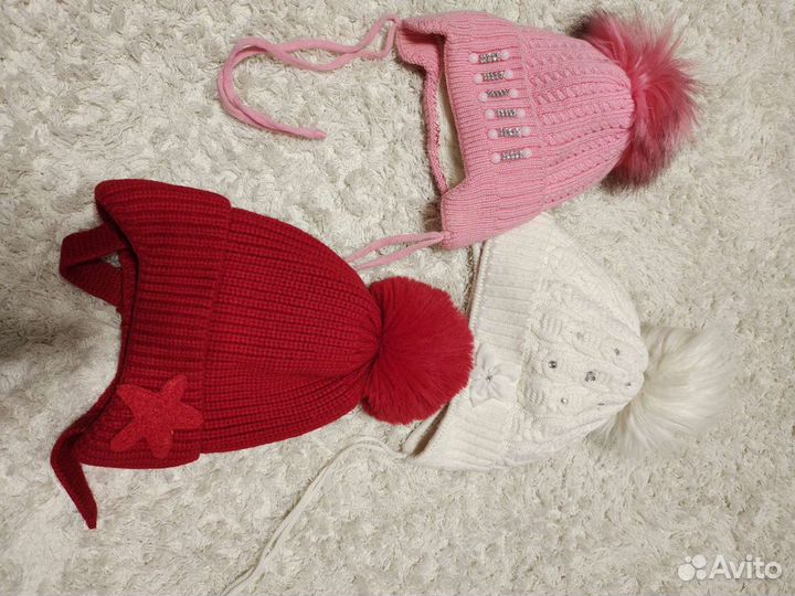 Шапка зимняя для девочки