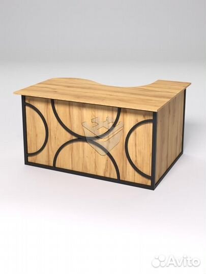 Стол эргономичный офисный сэ-13А (левосторонний) &