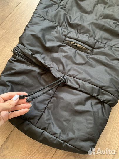 Кокон конверт в коляску на овечьей шерсти