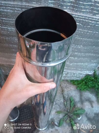 Трубы для дымохода 110 (1метр)