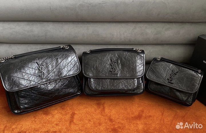 Сумка saint laurent Niki black