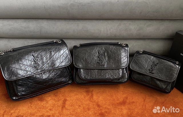 Сумка saint laurent Niki black