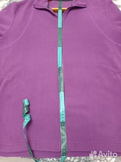 Толстовка флисовая сиреневая 50-54 новая