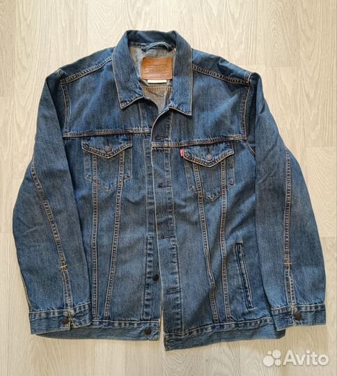 Куртка и рубашка джинсовые Levi's xxxl