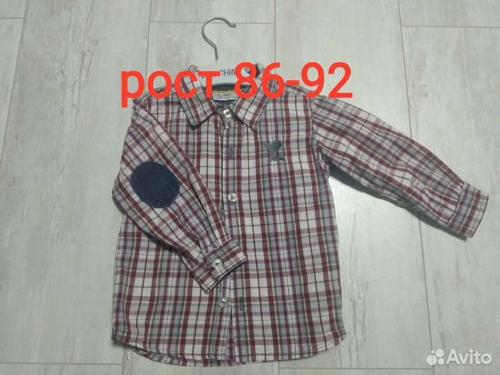 Рубашка на мальчика