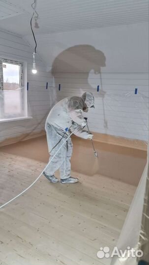 Курсы обучение безвоздушная покраска стен,потолков