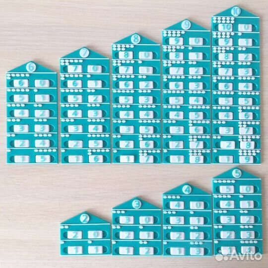 Настольная игра «Числовые домики»