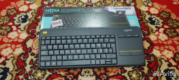 Клавиатура беспроводная k400+ Logitech