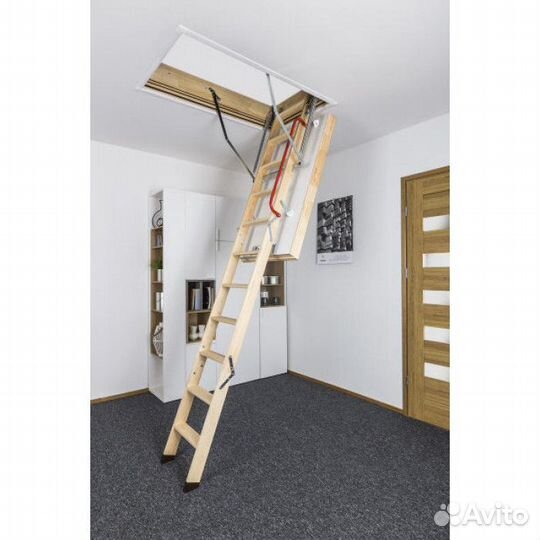 Установка чердачной лестницы