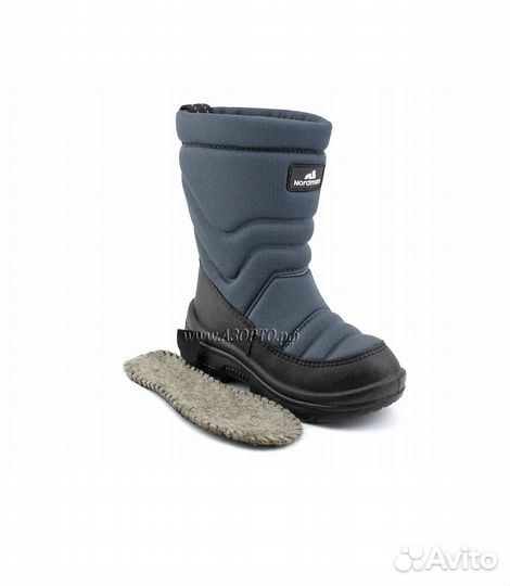 Ботинки зимние детские 25