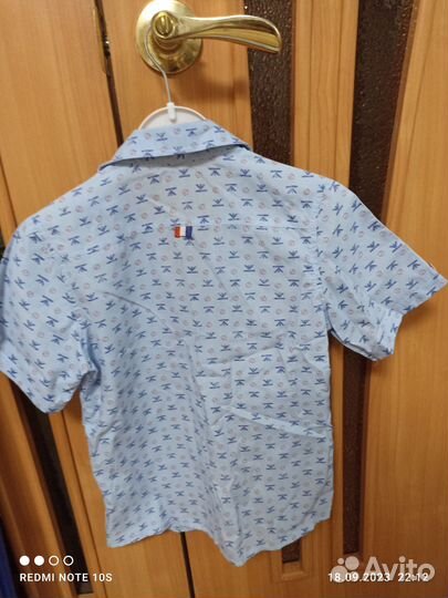 Рубашка для мальчика 134