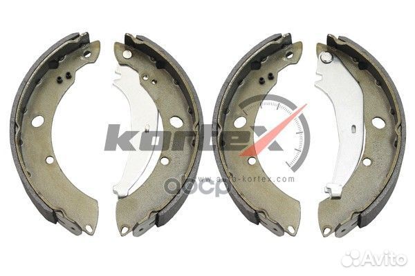 Колодки барабанные Vw polo sedan 10-к-т ks025st