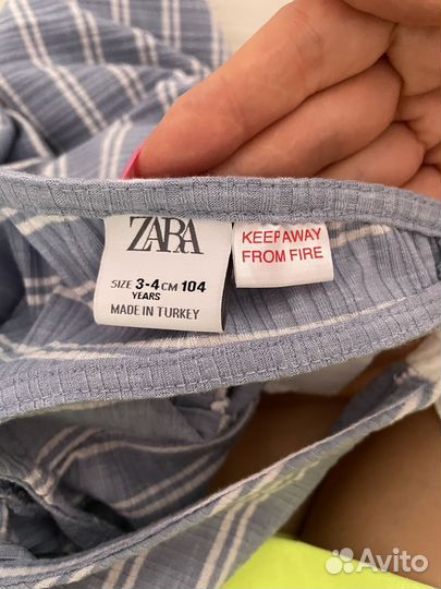 Платье zara новое. Цена без учета авито доставки