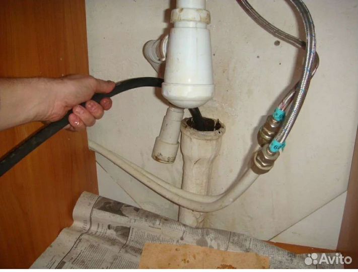 Устранение засоров канализации