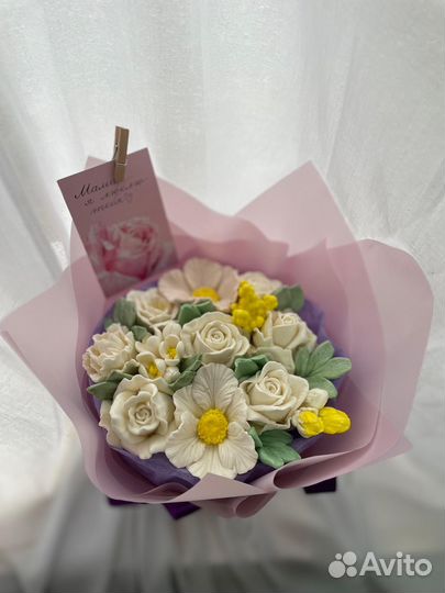 Зефирные букеты на заказ