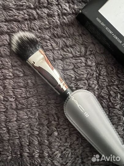 Палетка для контуринга nyx и кисть Mac