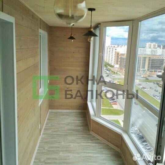 Остекление балконов и лоджий