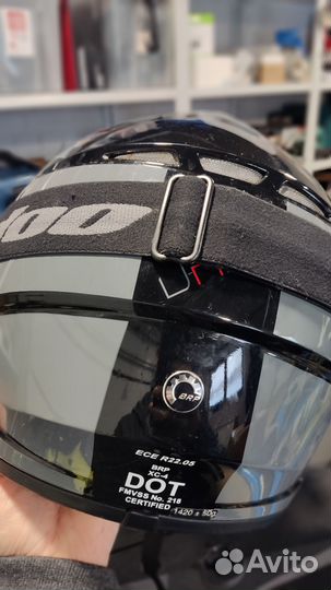 Шлем BRP sky-doo с очками зимний оригинал