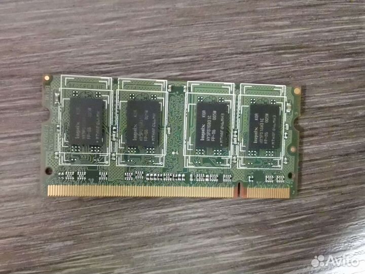 Оперативная память 1gb ddr2 sodimm pc2-6400s-666