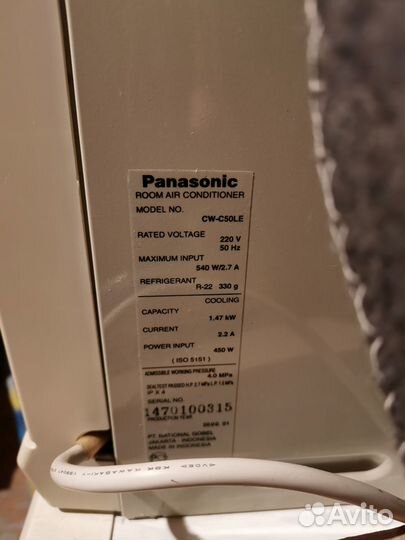 Кондиционер panasonic бу