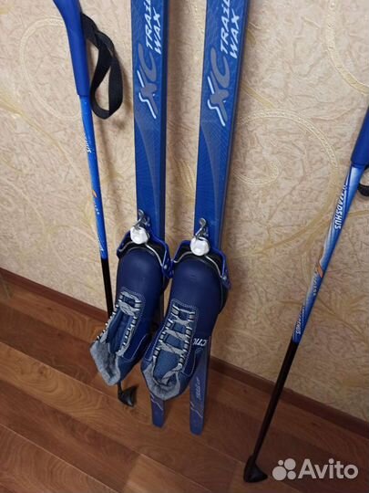 Беговые лыжи с ботинками