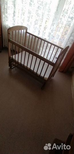 Детская кроватка Мой Малыш 09 маятник