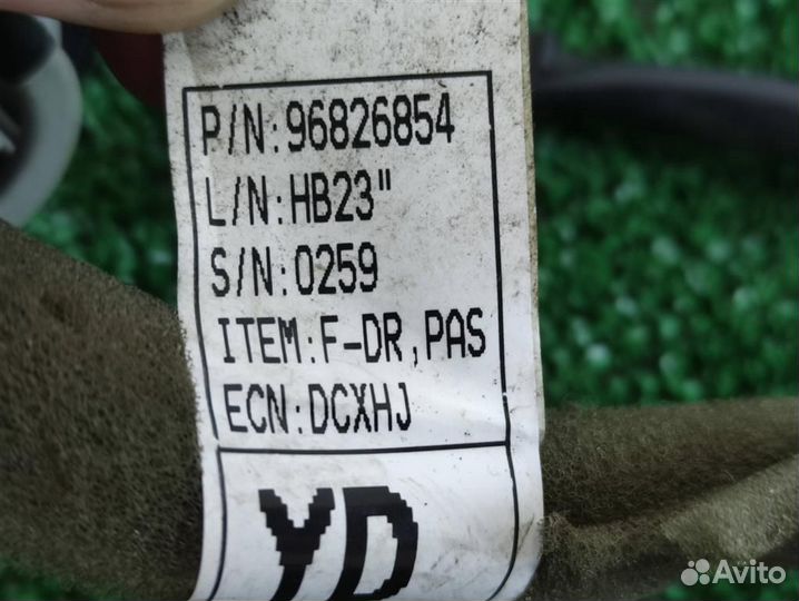 Проводка двери передней правой Chevrolet aveo T25