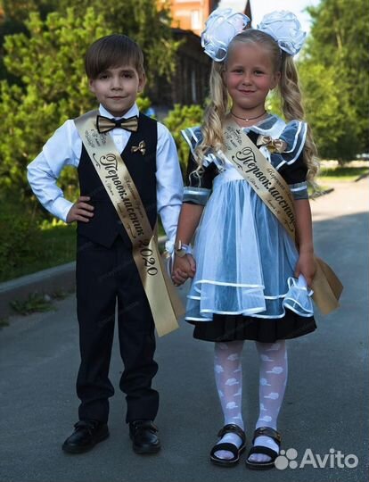 Именные ленты первоклашкам