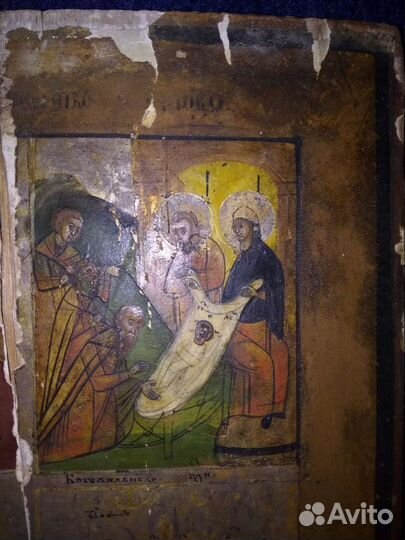 Старинная икона 18 век