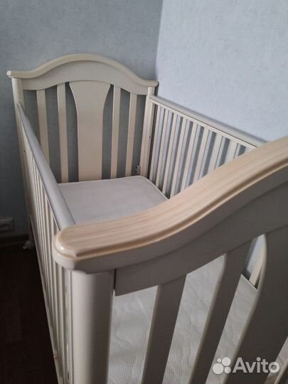 Кроватка Pali Capriccio античная слоновая кость