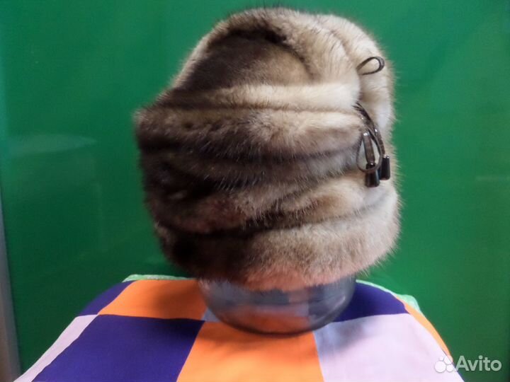 Шапка норковая женская