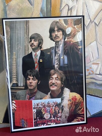 Плакат Битлз