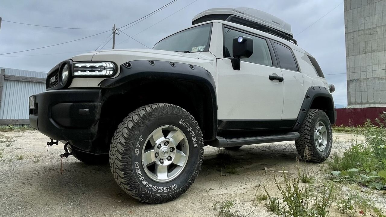 Toyota FJ Cruiser: фото из отзыва