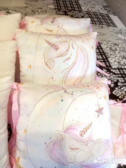 Бортики в детскую кроватку