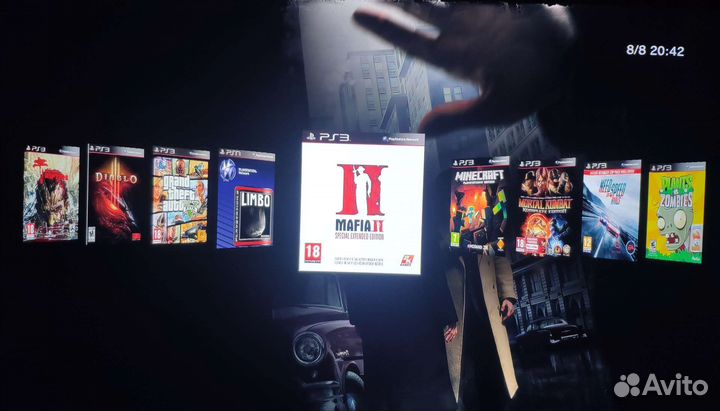 Sony Playstation 3 Slim/Прошита/20 Игр