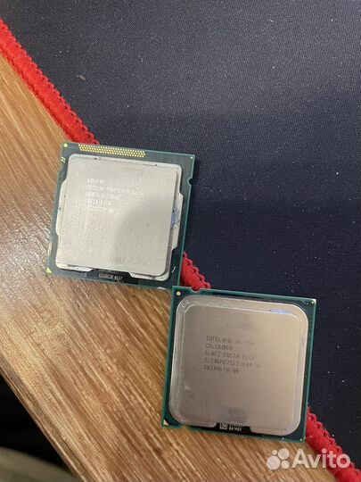 Процессор intel celeron 450 и g630