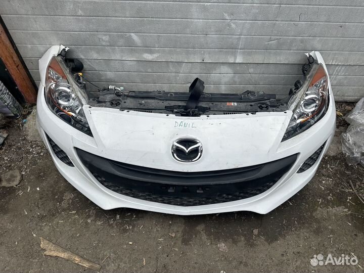 Ноускат (nose cut) Mazda 3 BL 2012 рестайлинг